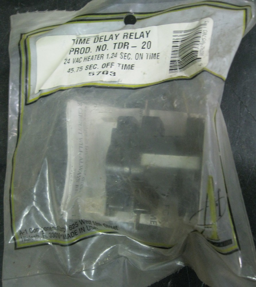 A-1 Components TDR-20 Time Delay Relay