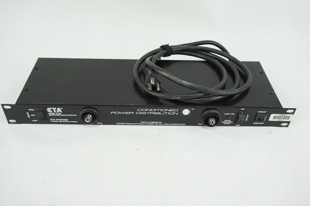 ETA PD8L Conditioned Power Distribution Rack Illuminator