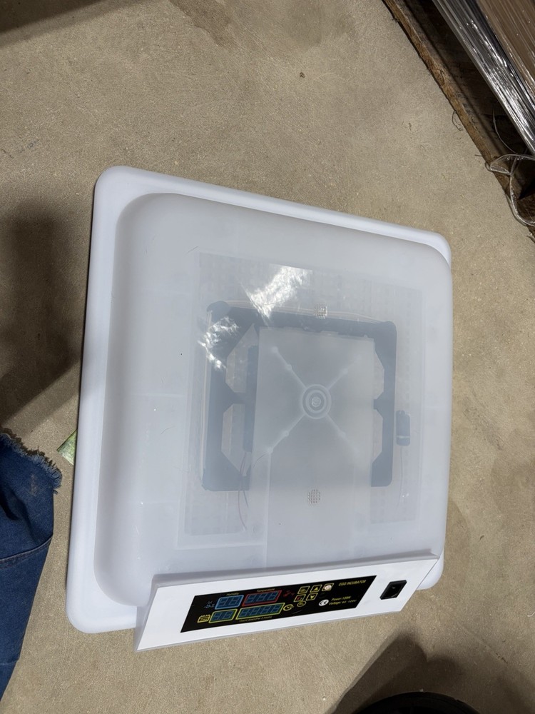 112 Egg Incubator Automatic Turner Digital Poultry Hatcher LED Tray