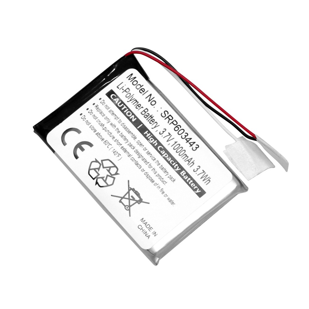 1000mAh SRP603443 Battery For Compatible with Astro A50 Wireless Replacement