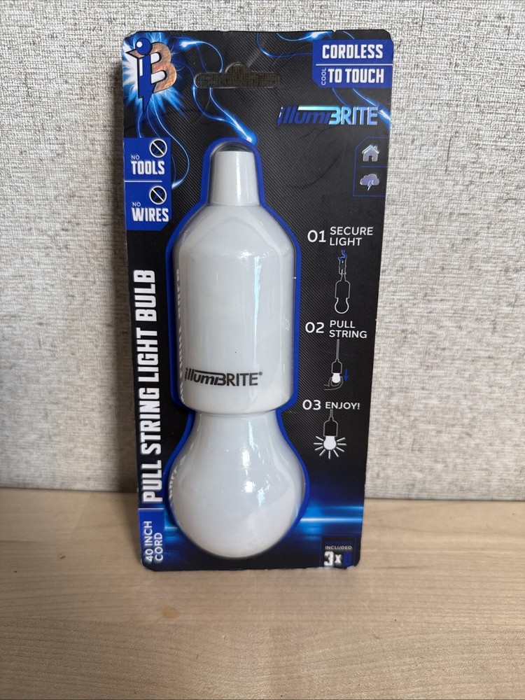 Illumbrite Pull String Light Bulb