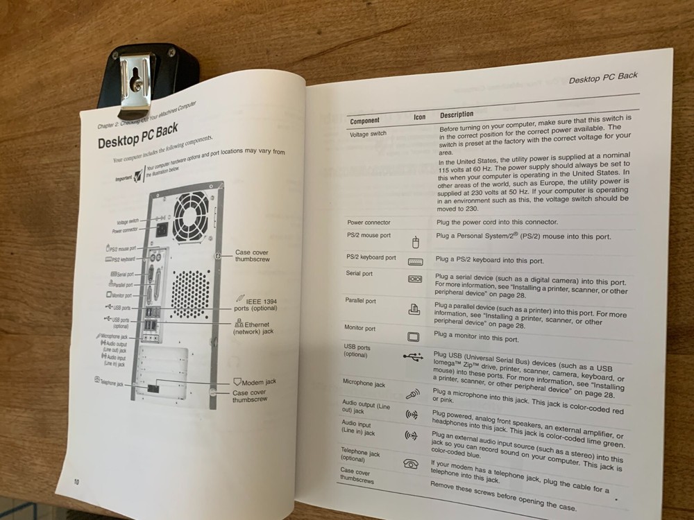 emachines Desktop PC User's Guide - 2000's Vintage