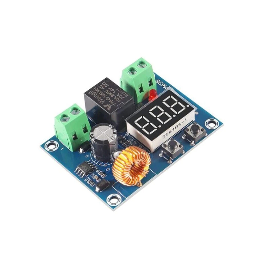2 Pcs 12V-36V Battery Low Voltage cut off On Switch Controller Protection Module