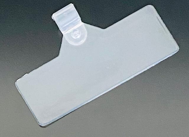 25 PACK ⭐POPULAR⭐ WIRE SHELF RACK COOLER FREEZER PRICE SIGN TAG UPC LABEL HOLDER