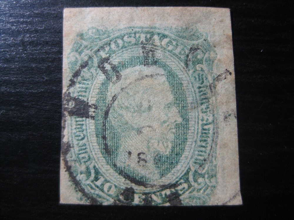 CONFEDERATE STATES CSA Sc. #12c scarce used stamp!