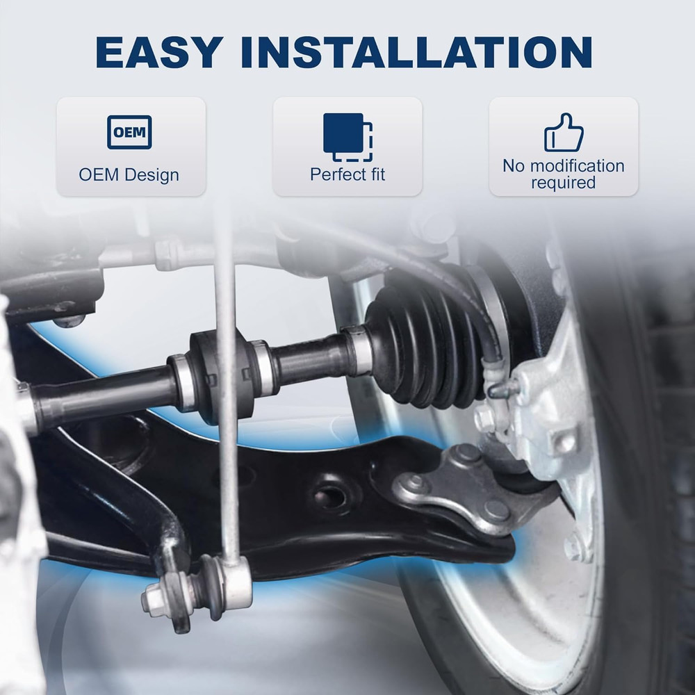 Front Upper/Lower Control Arms Suspension Kit Compatible with 2011-2017 Chrysler