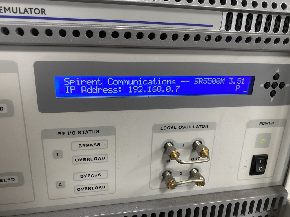 Spirent Communications SR5500M Wireless Channel Emulator