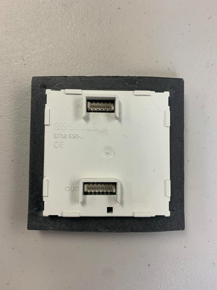 Siedle BTM 650 Two Button Silver