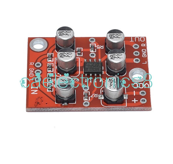 Mini headphone amplifier TDA1308 audio amplifier front stage amplifier board