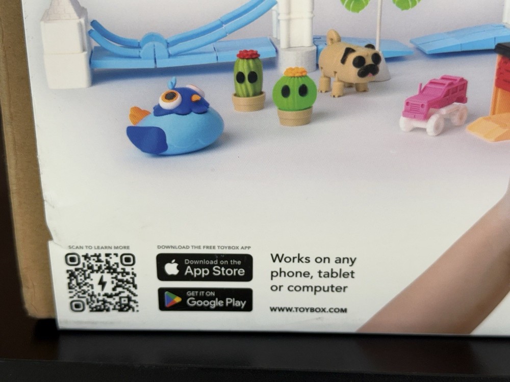 Toybox 3D Printer One Touch Kit Kid Friendly Toy Alpha 2 Two