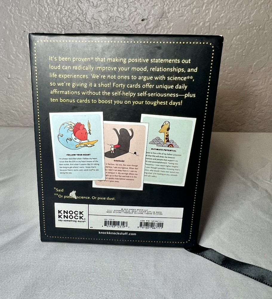 Affirmation 50 Affirmation Cards To Help You Help Yourself