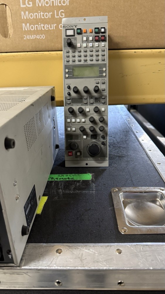Sony Camera Control Unit CCU-TX7 With Remote RCP-TX7