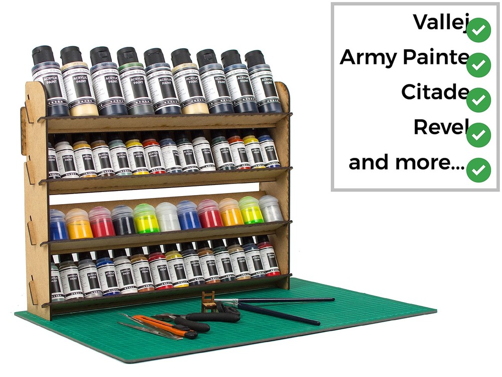 PROSCALE Paint Rack for model paints. Hobby craft universal, Universal