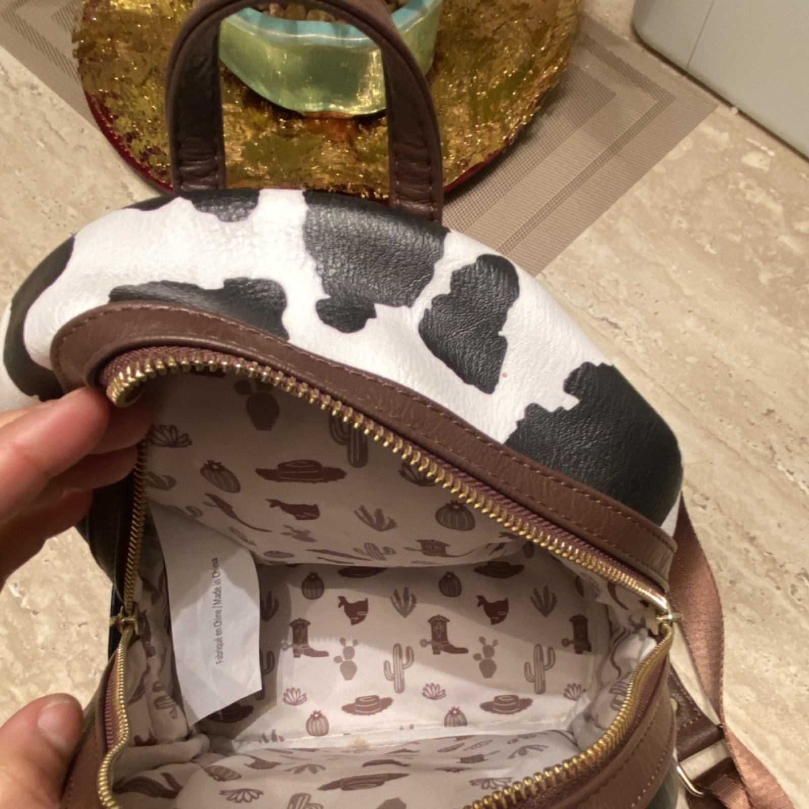 Loungefly Disney Pixar Toy Story Woody Mini Backpack Shoulder Bag