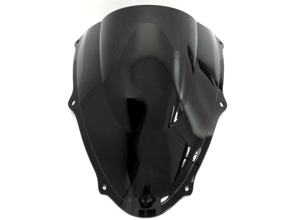 ABS Black Double Bubble Windscreen Windshield for 1998-2003 Suzuki TL1000R