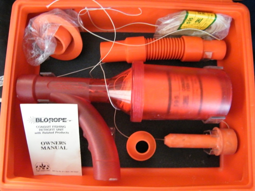 BLOROPE CONDUIT FISHING UNIT BR5000 electric wire pulling tool