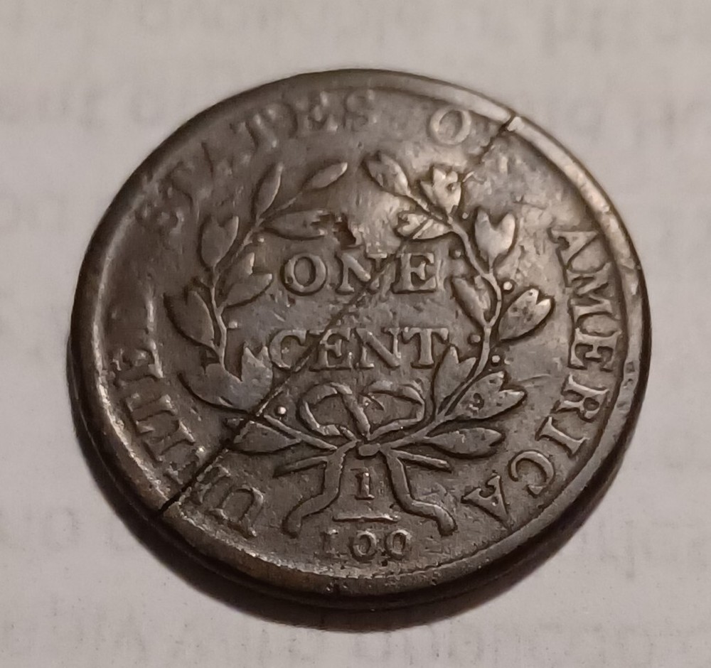 1806 Draped Bust Large Cent 1c Better Grade Damaged