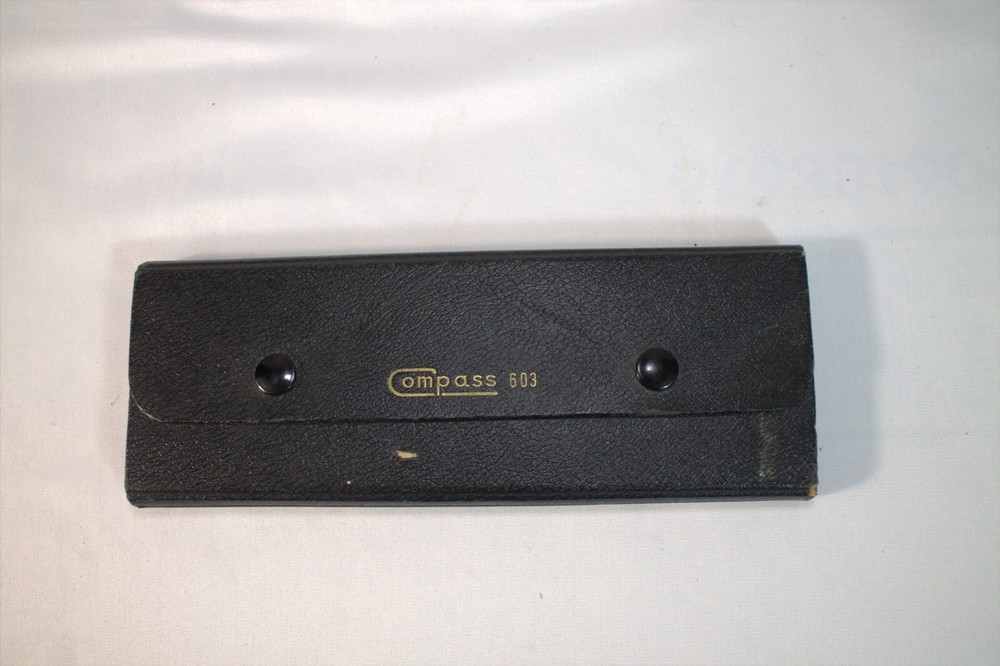 German Drafting Compass Set Drawing Instruments with Case #603 Vintage