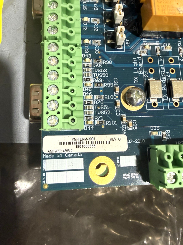 Pathminder AMI Turnstile Controller Board PM-CPUB-3001 PM-Term-3001 (OEM) *NEW*