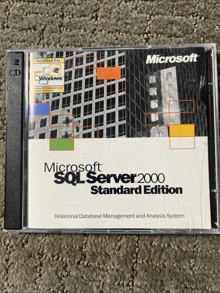 Microsoft SQL Server 2000 Standard Edition with Product Key