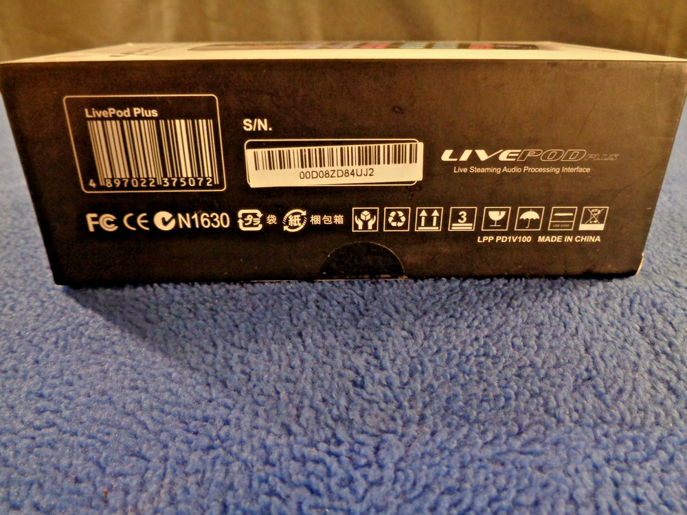 Icon Pro Audio LivePod Plus Livestreaming Audio Interface - NEW SEALED