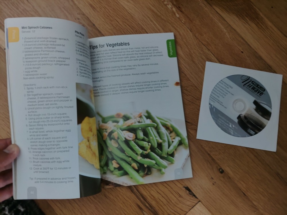 REPLACEMENT PART for NuWave Oven Pro Plus - Baking Book + CD