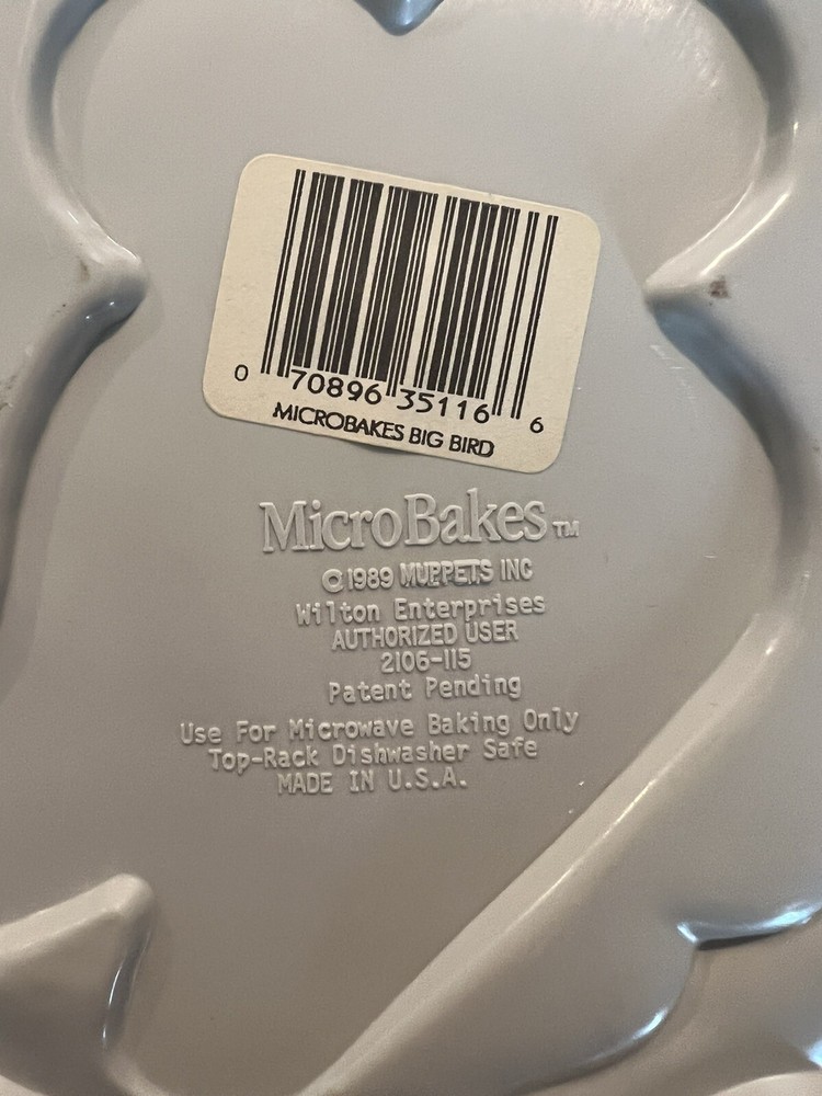 WILTON BIG BIRD MICROBAKES CAKE PAN W/FACEMAKER *NEW*