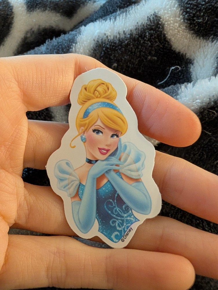 Cinderella, Disney, Princess, Sticker