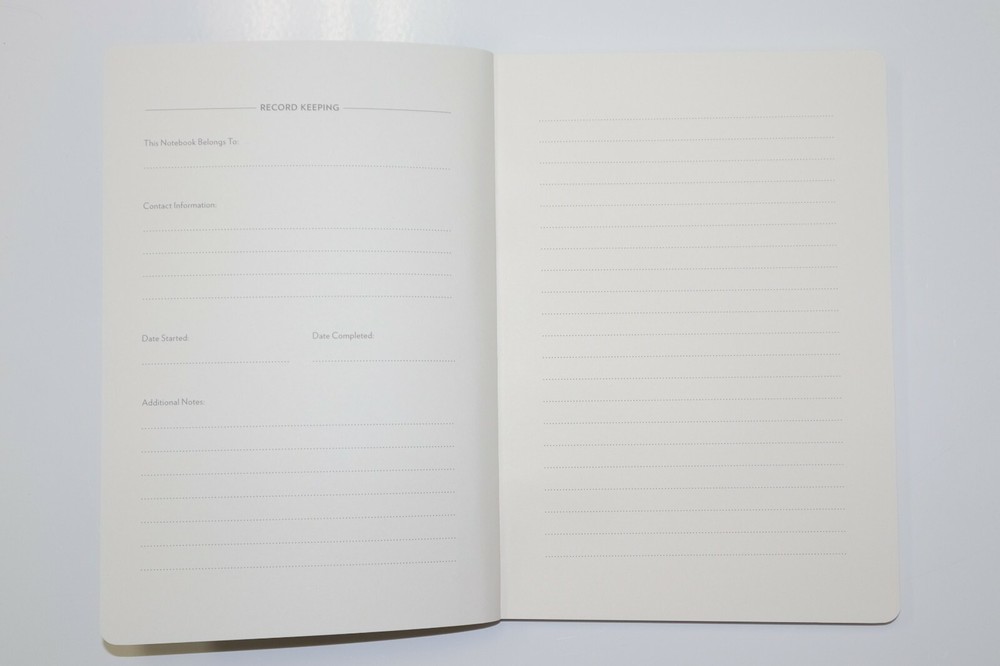 Totebook Thin Light Flexible Notebook 2 Pack Dot Grid w/ Some Perforated Sheets