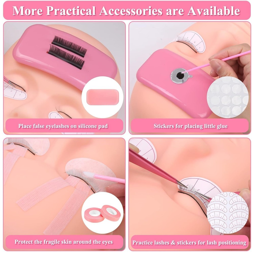 Complete Eyelash Extension Practice Kit