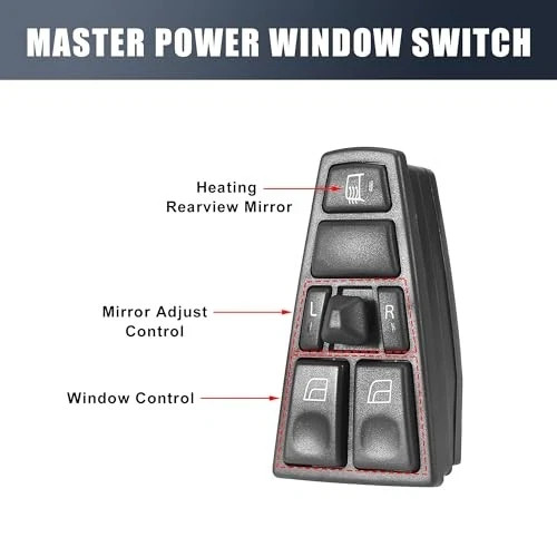 Master Driver Side Power Window Switch 22569484 Replacement for Volvo VNL 200...