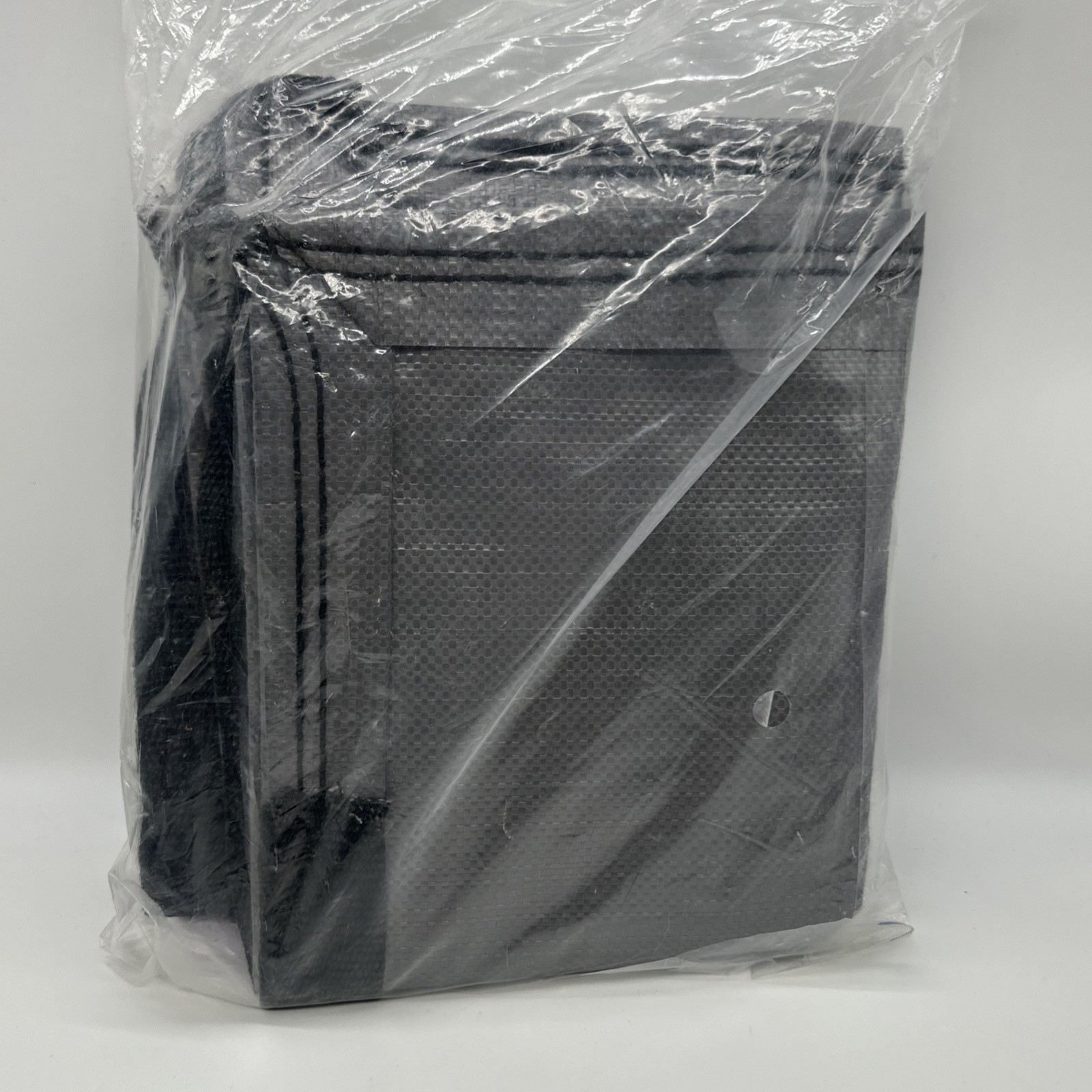 DURASACK Heavy Duty Storage Tote Bag with Zipper Top Single, Gray