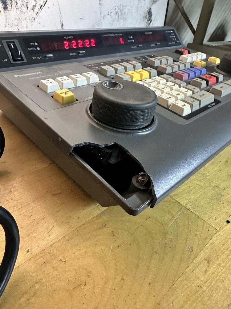 Panasonic AG-A850P Edit Controller Untested Sold As Is