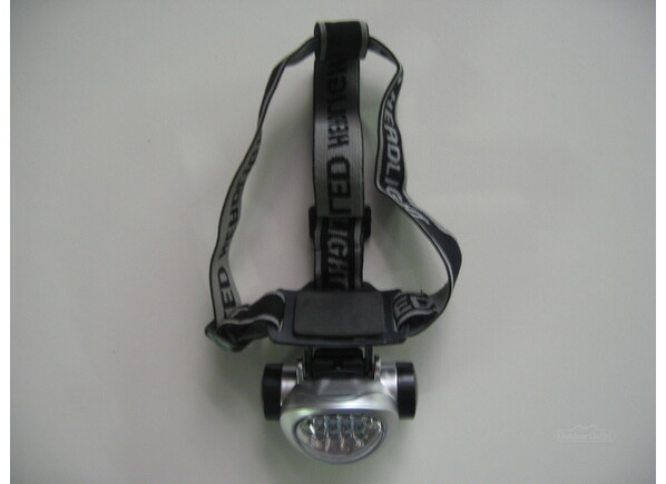 Hawk 10 LED Headlamp 3 AAA Battery