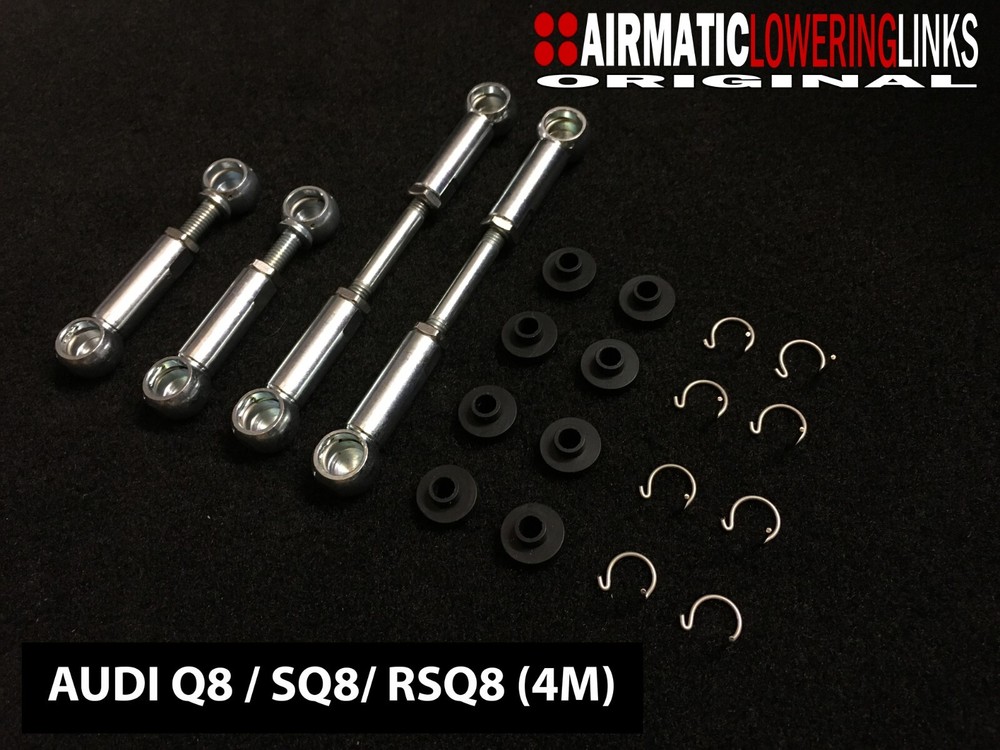 AUDI RSQ8 LOWERING LINKS Q8 SQ8 (4M) (PREMIUM FULLY ADJUSTABLE LINKS) MODULE