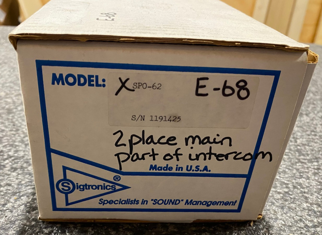 Sigtronics Transcom II Intercom