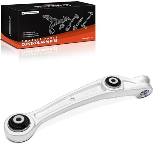 Front Left Forward Lower Control Arm, with Bushing, Compatible with Audi -