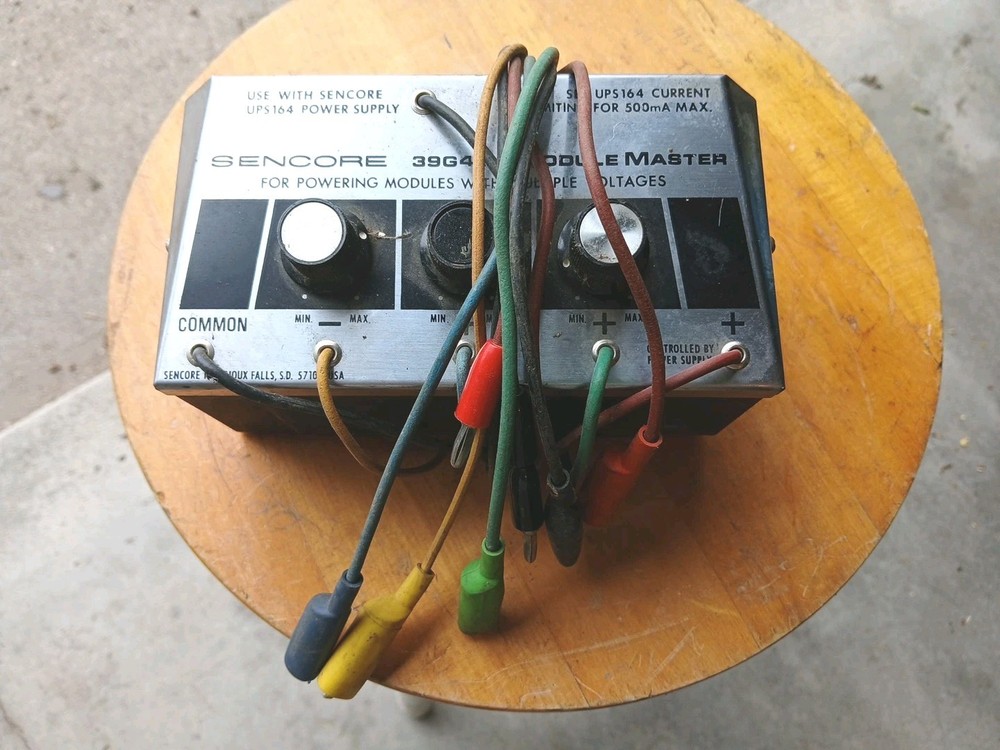 Sencore 39G42  Module Master Bench Top Component Tester, Tube Resistor Capacitor