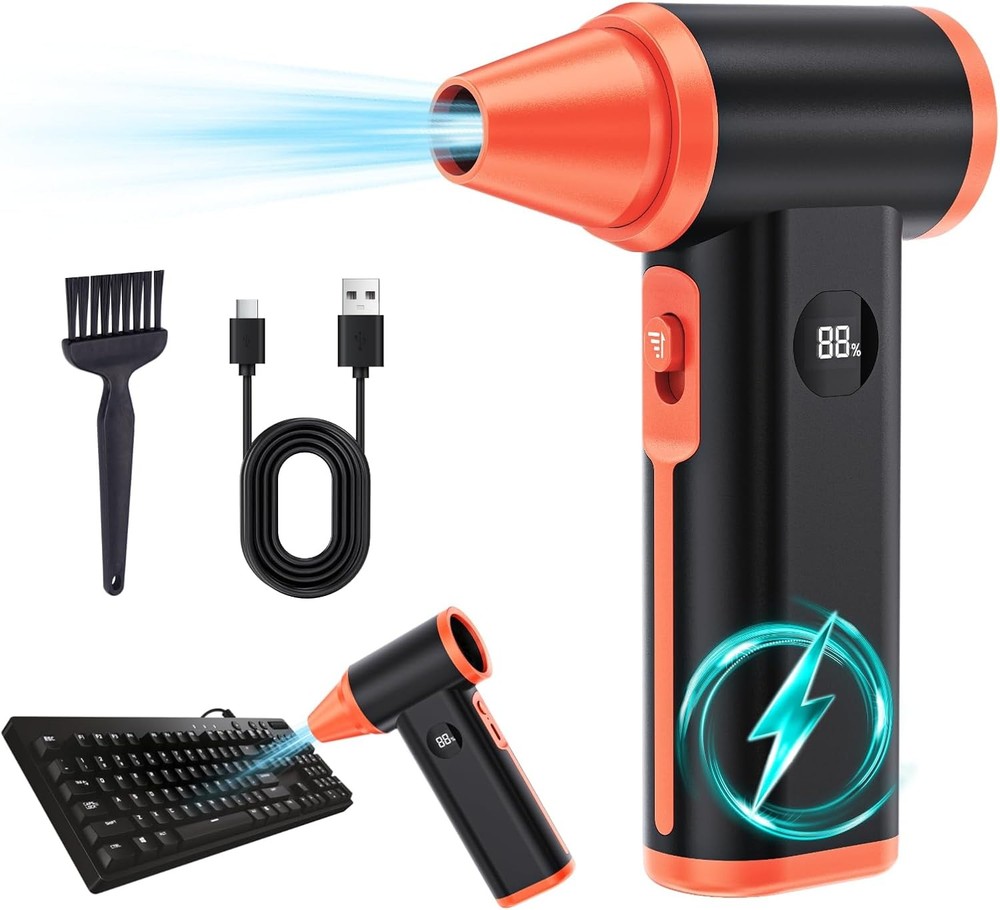 pred Air Duster Recharable Electric Air Duster for PC Keyboard