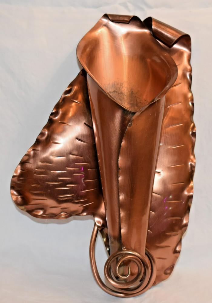 GORGEOUS 100% Copper Wall Pocket Holder for Everything!