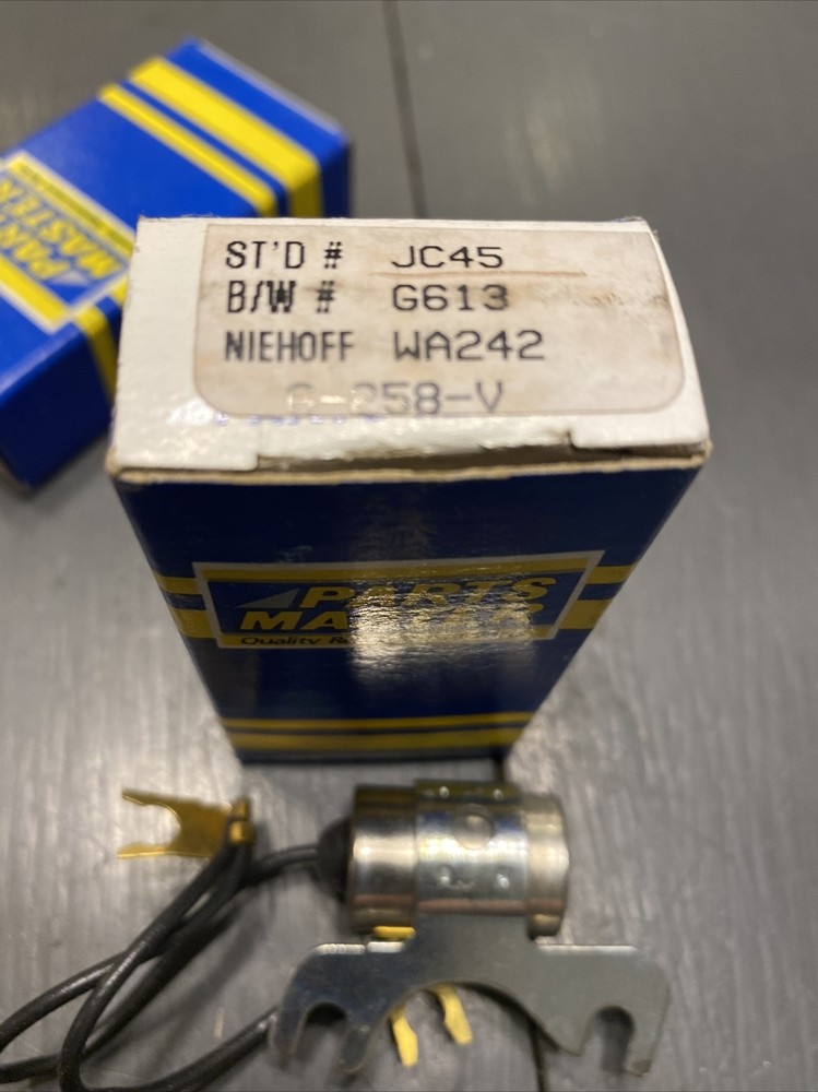 JC45 WA-242 Ignition Condenser NOS