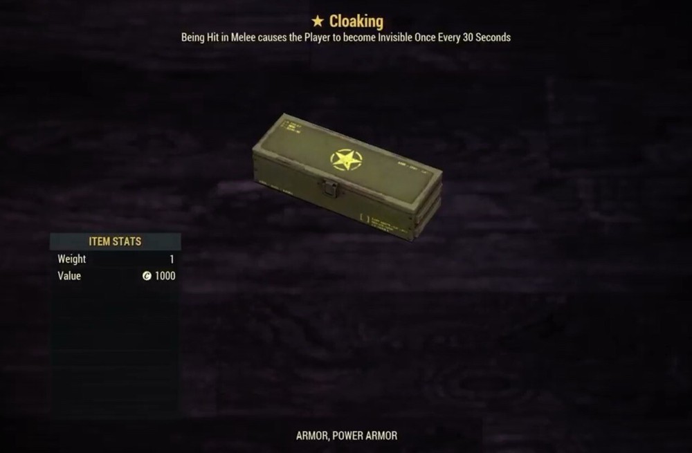 (Xbox) Cloaking Legendary Mod