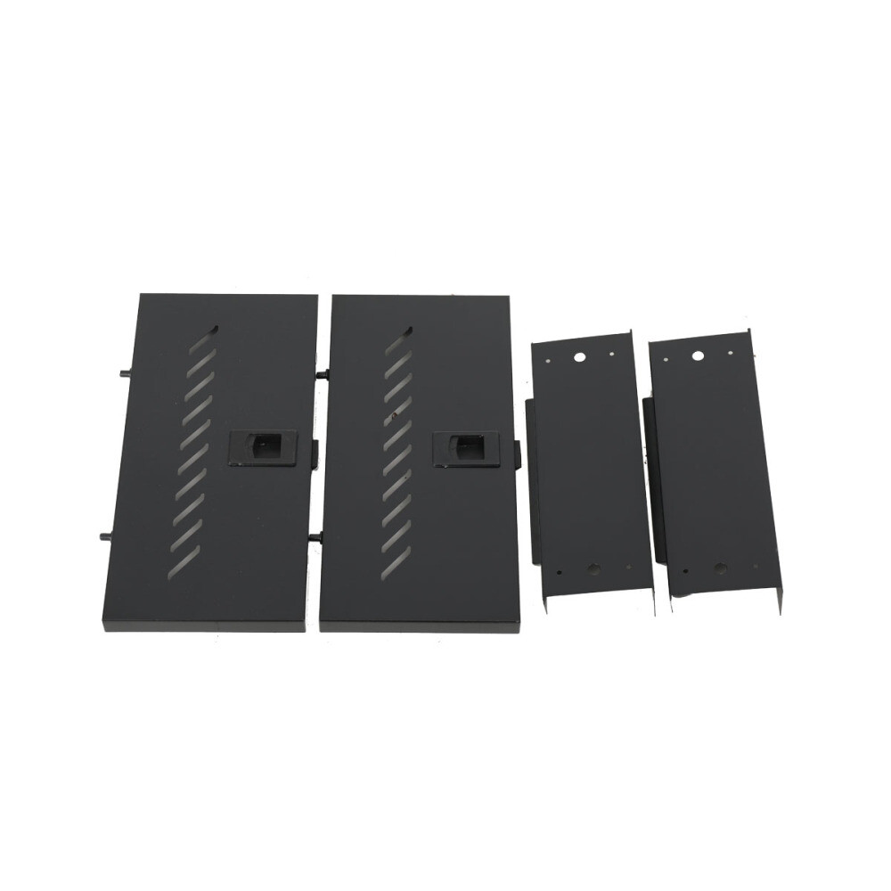 4U Rack Mount 22" Rack Case Equipment Deep Drawer Lockable With 2 Keys Black