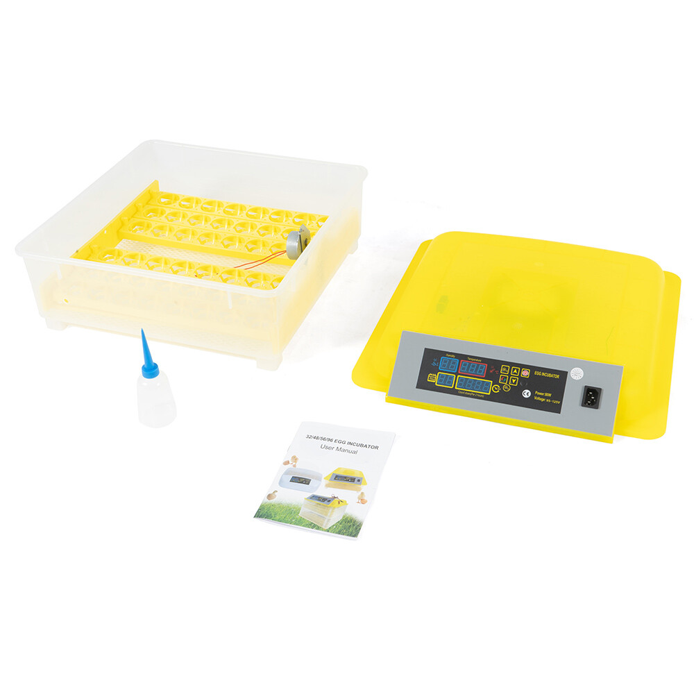 48 Digital Egg Incubator Hatcher Automatic Egg Turning Temperature Control USA