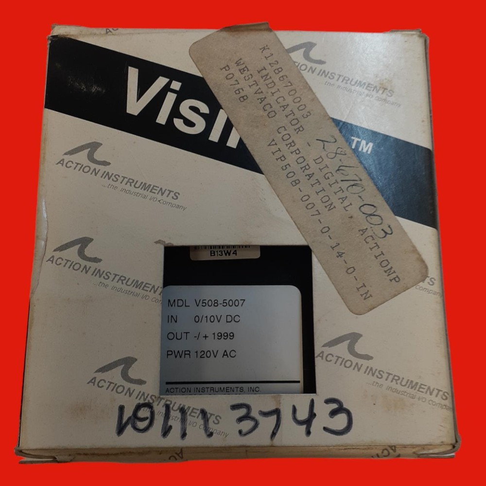 Action Instruments V508-5007 Visipak Digital Indicator