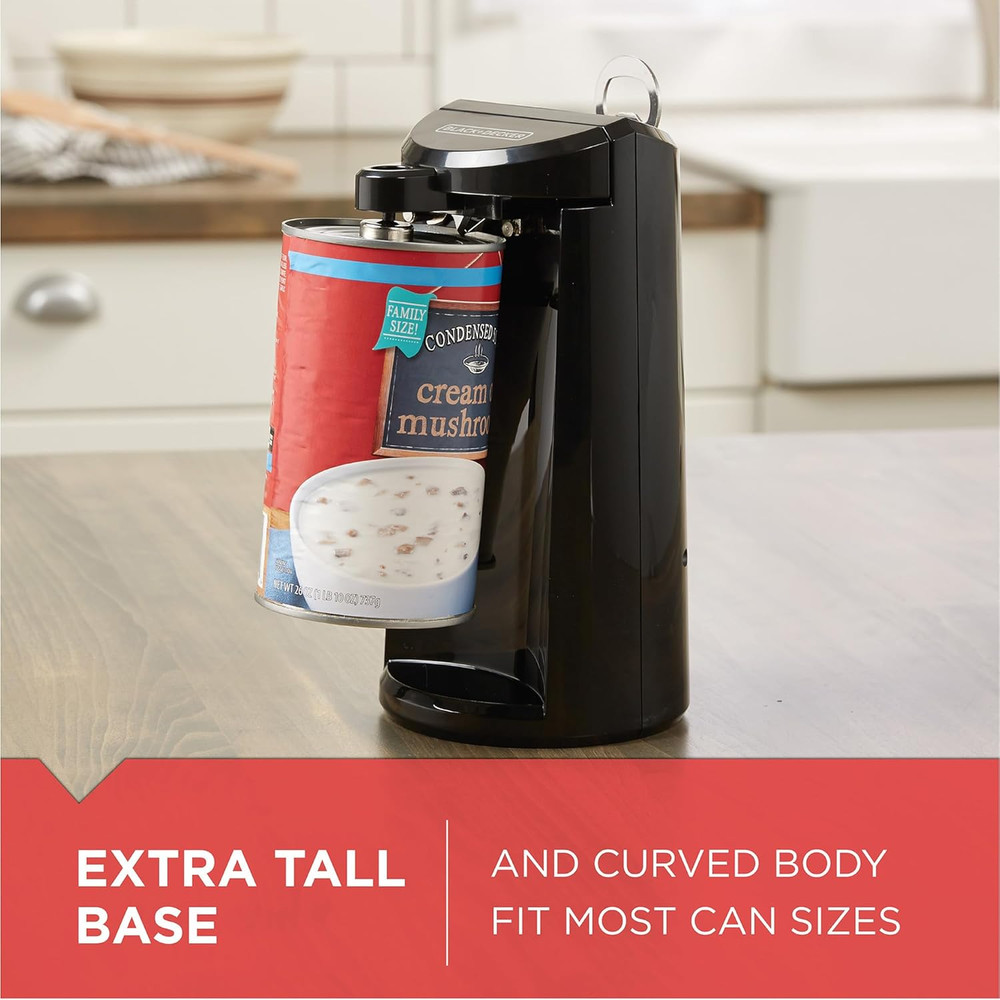 EC500B Tall Can Opener, Black