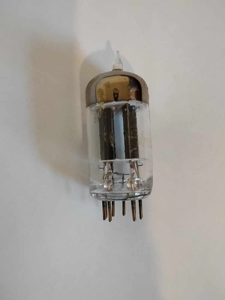 CROSLEY 12AU7 ECC82 Dark Plate Dual Triode TESTED NOS 95/120