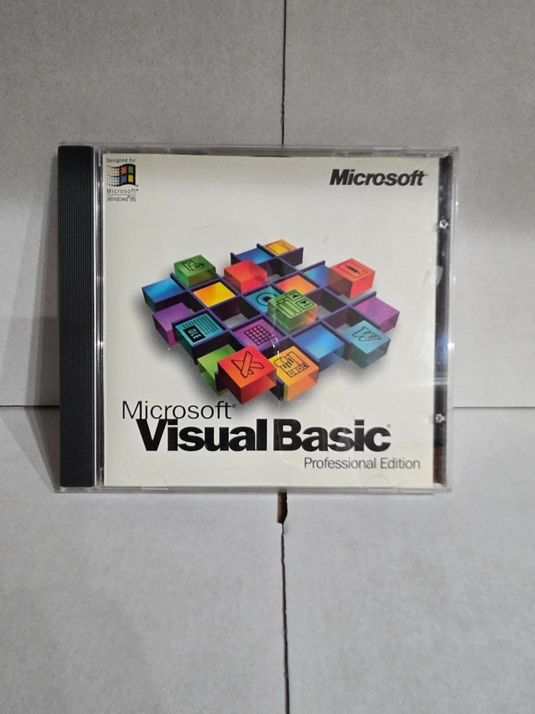 Microsoft Visual Basic Professional Edition Version 4 _ Full Version