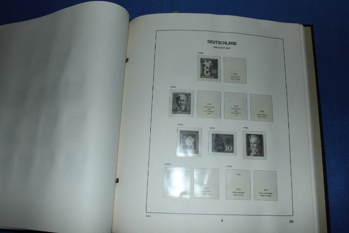 BUND Germany + Berlin DAVO Hingeless binder dustcase BlueLakeStamps Most Useful