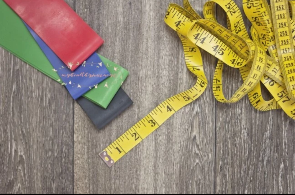 Resistance Bands Loop Set 4 Levels 10-40lbs